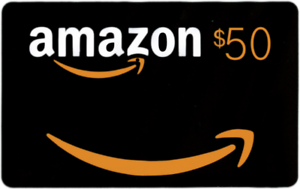 Free $50 Amazon Gift Card Code Included in Package